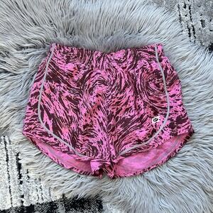 Nike Running Shorts Large Womens 3" Dri Fit Tempo Lined Pink